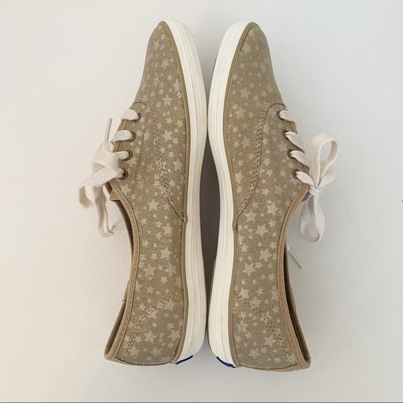 Keds Champion Star Fashion Gold Sneakers - Size 9 - Picture 11 of 14